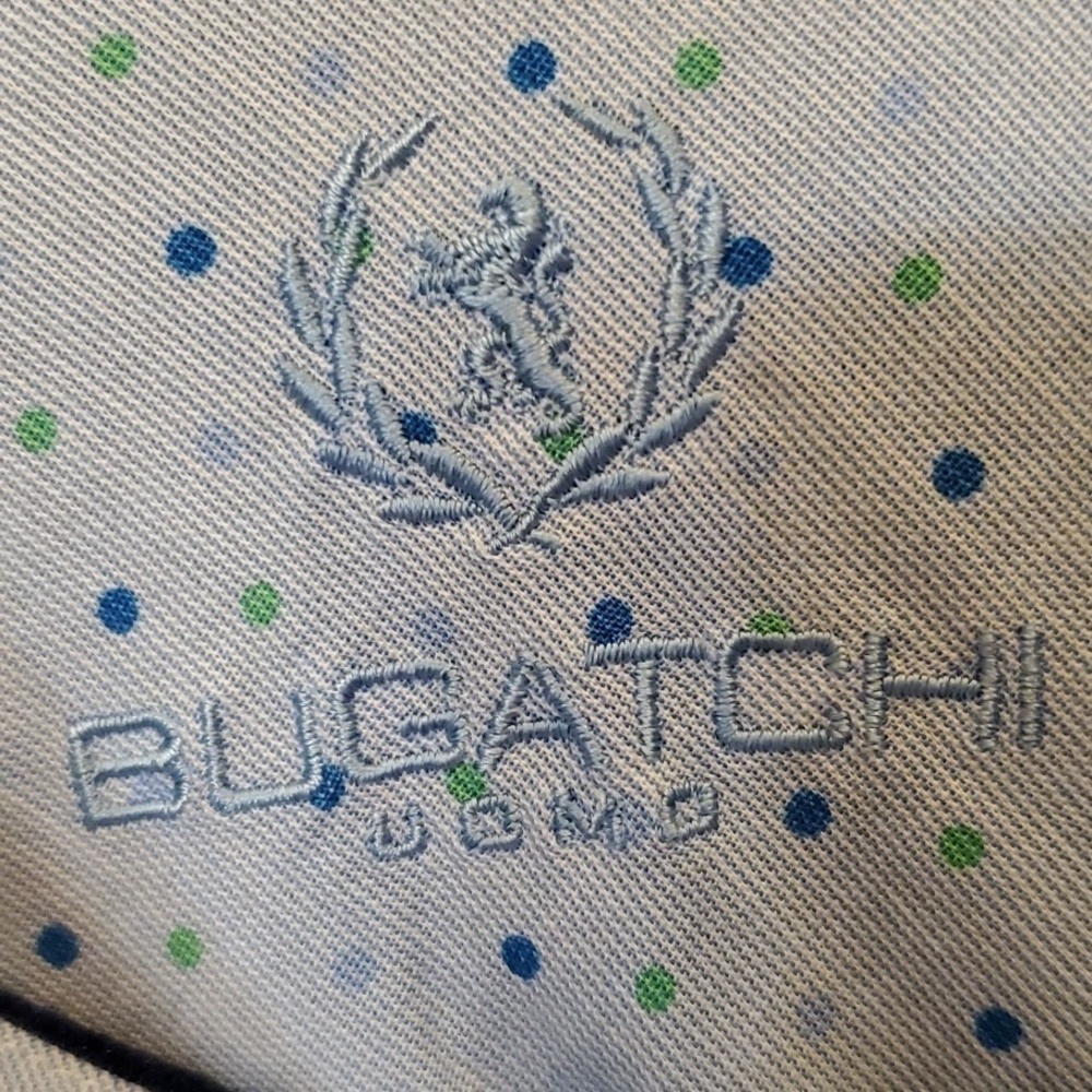 Bugatchi UOMO Slim fit blue LS button down Size XL - Picture 2 of 11